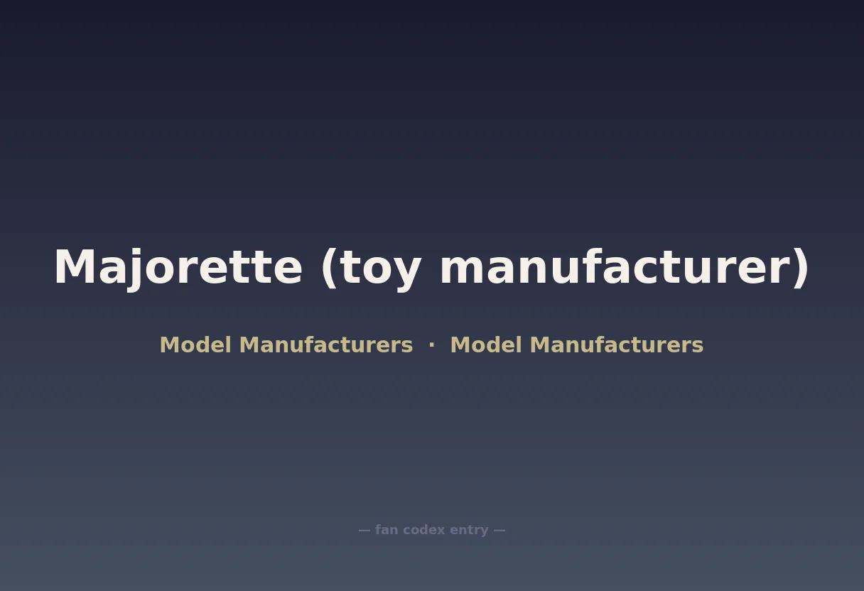 Majorette (toy manufacturer)
