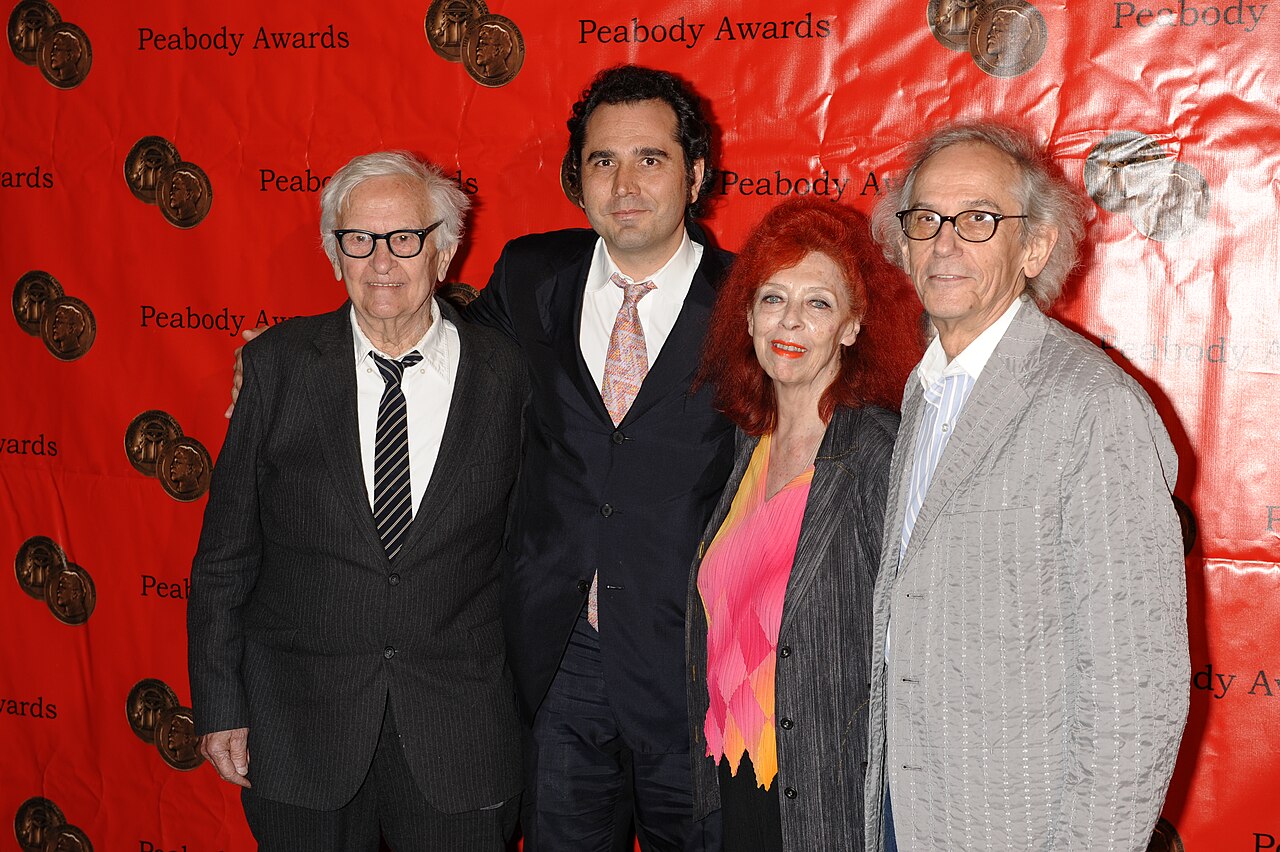 Al Maysles, Antonio Ferrera, Jean-Claude and Christo, May 2009 (2)