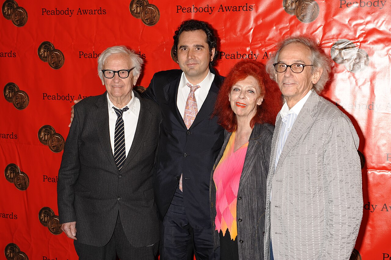 Al Maysles, Antonio Ferrera, Jean-Claude and Christo, May 2009 (6)