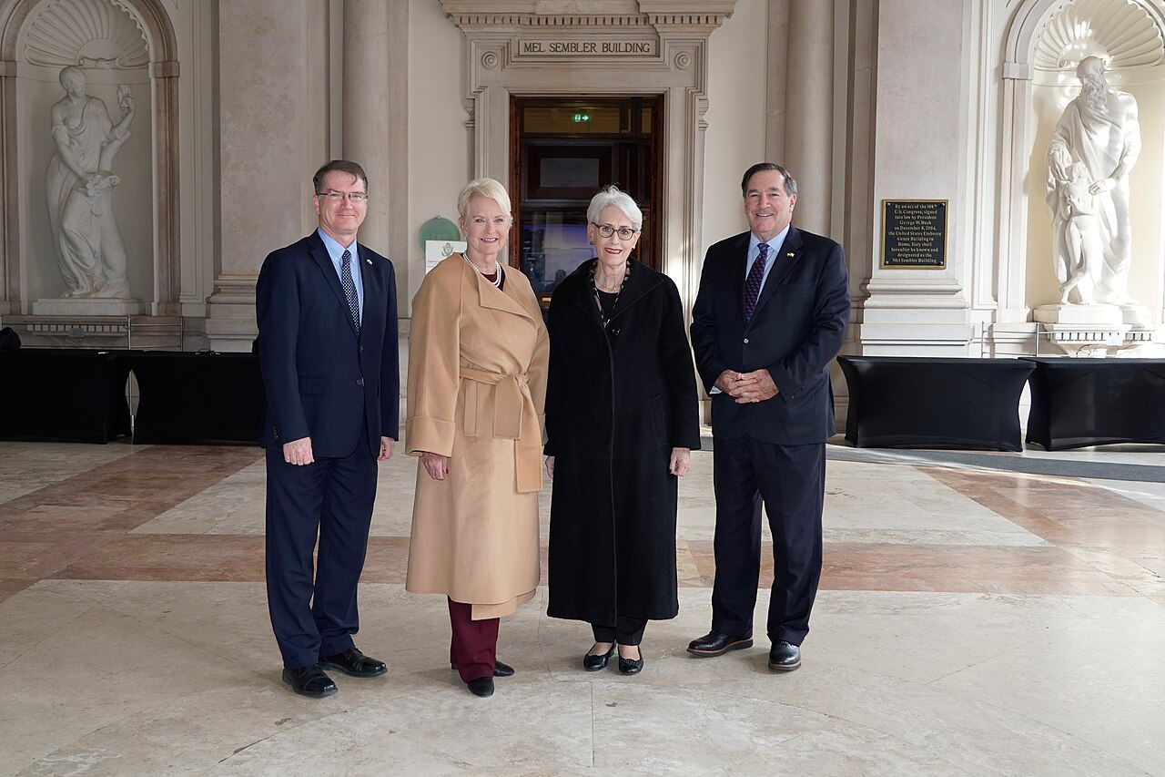 Deputy Secretary Sherman Meets with Tri-Mission Leadership