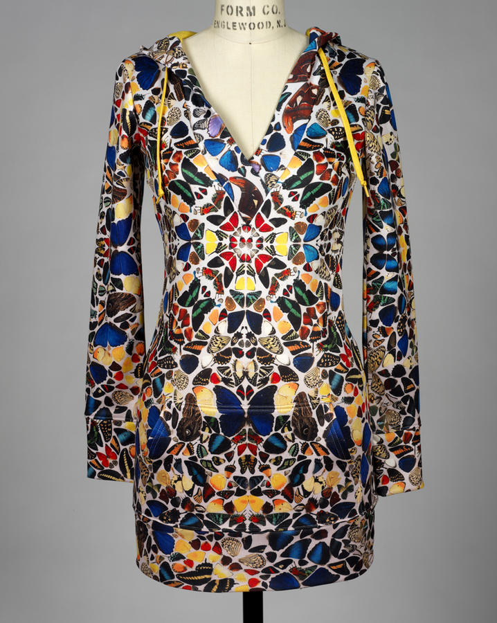 Butterfly Hoodie by Damien Hirst for Adrian Nyman