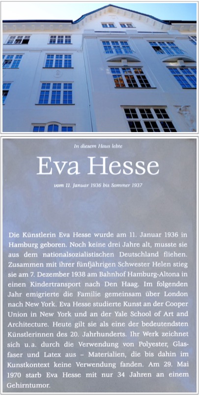 EVA HESSE GEBURTSHAUS ISESTRAßE HAMBURG - PHOTO by ANDRE CHAHIL
