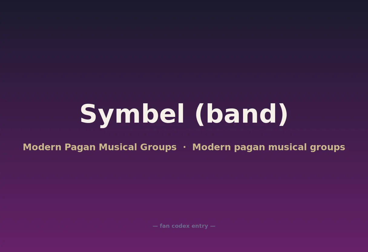 Symbel (band)