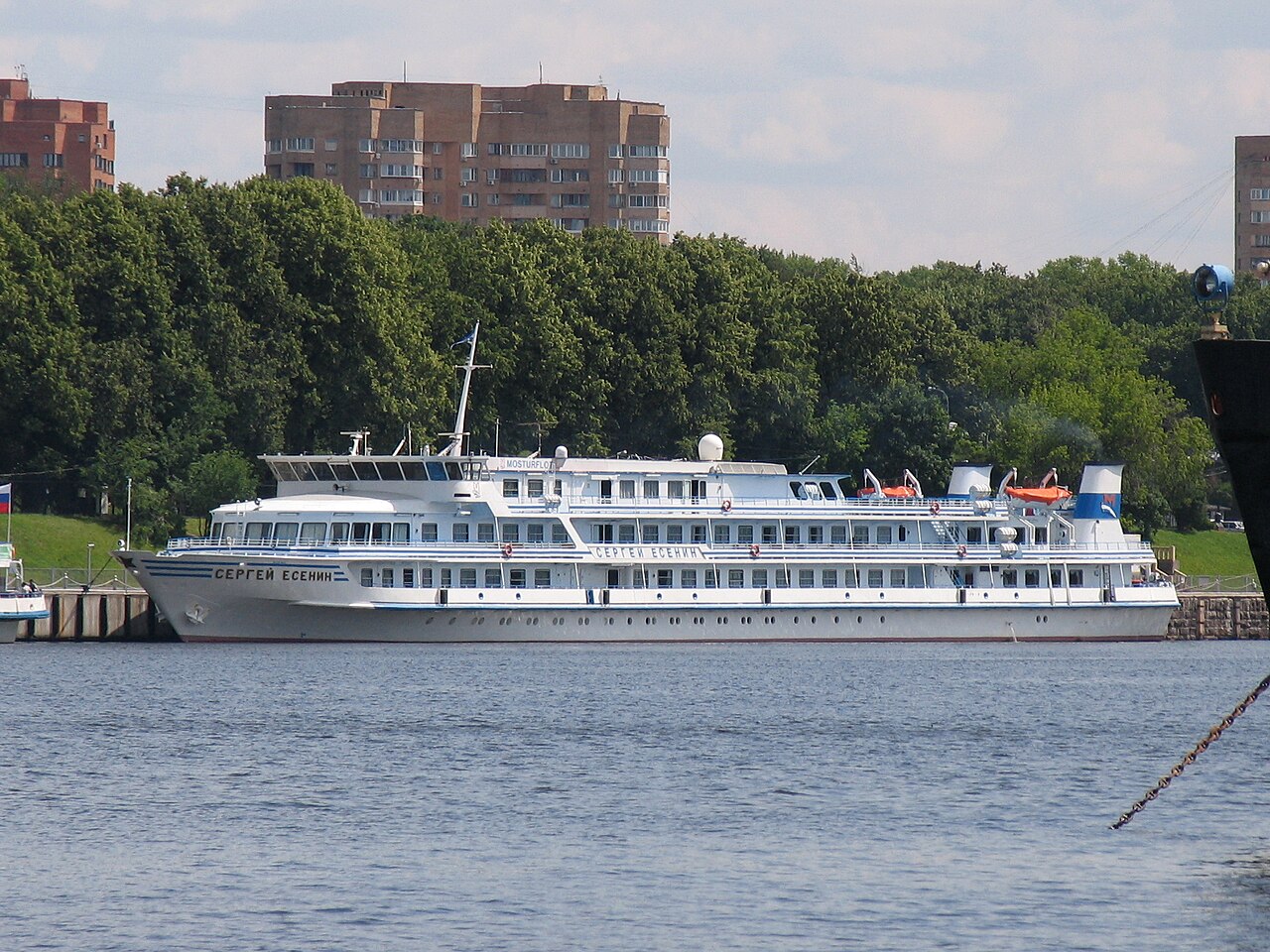 Sergei Yesenin in North River Port 25-jun-2012