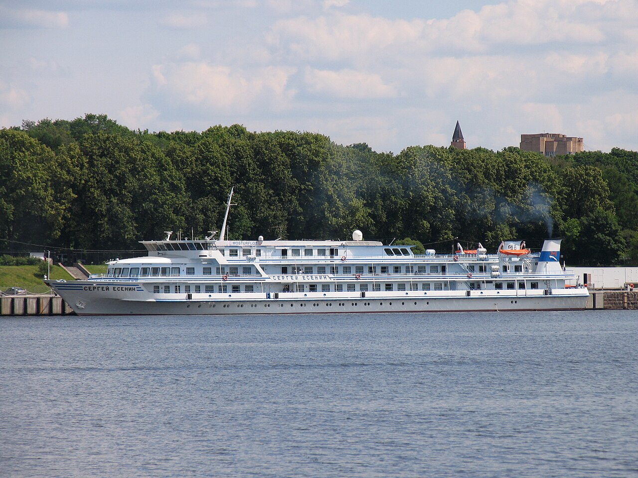 Sergei Yesenin in North River Port 25-jun-2012