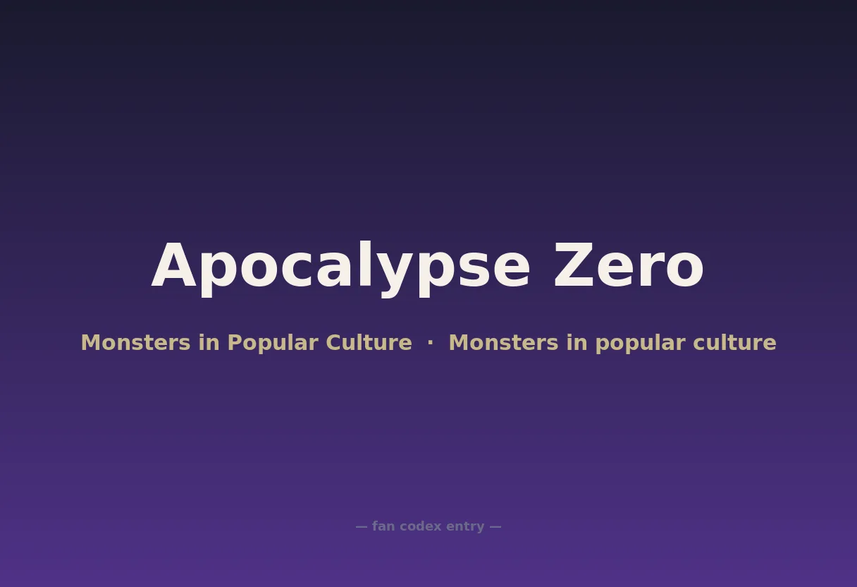 Apocalypse Zero
