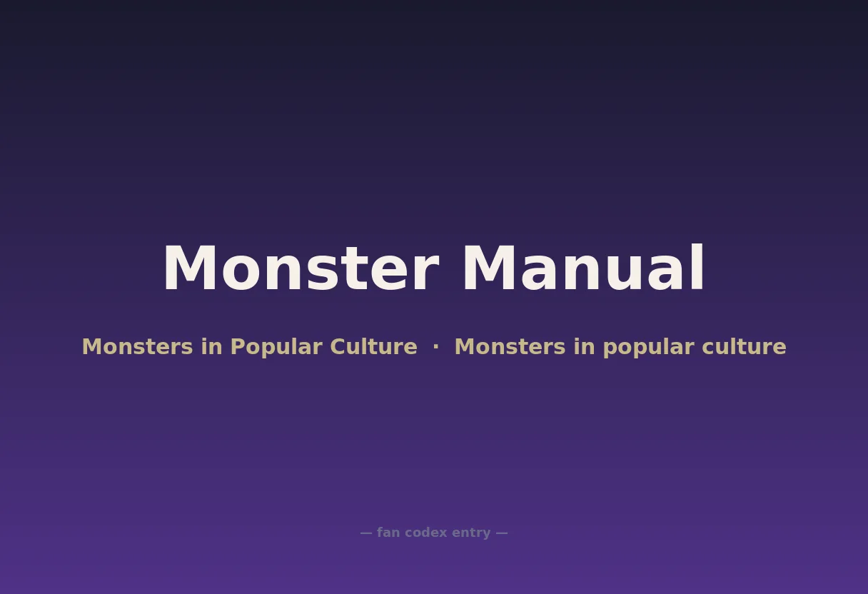 Monster Manual
