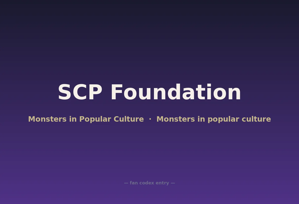SCP Foundation