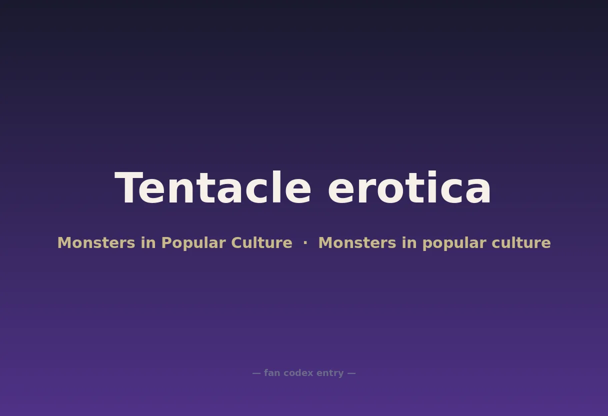 Tentacle erotica