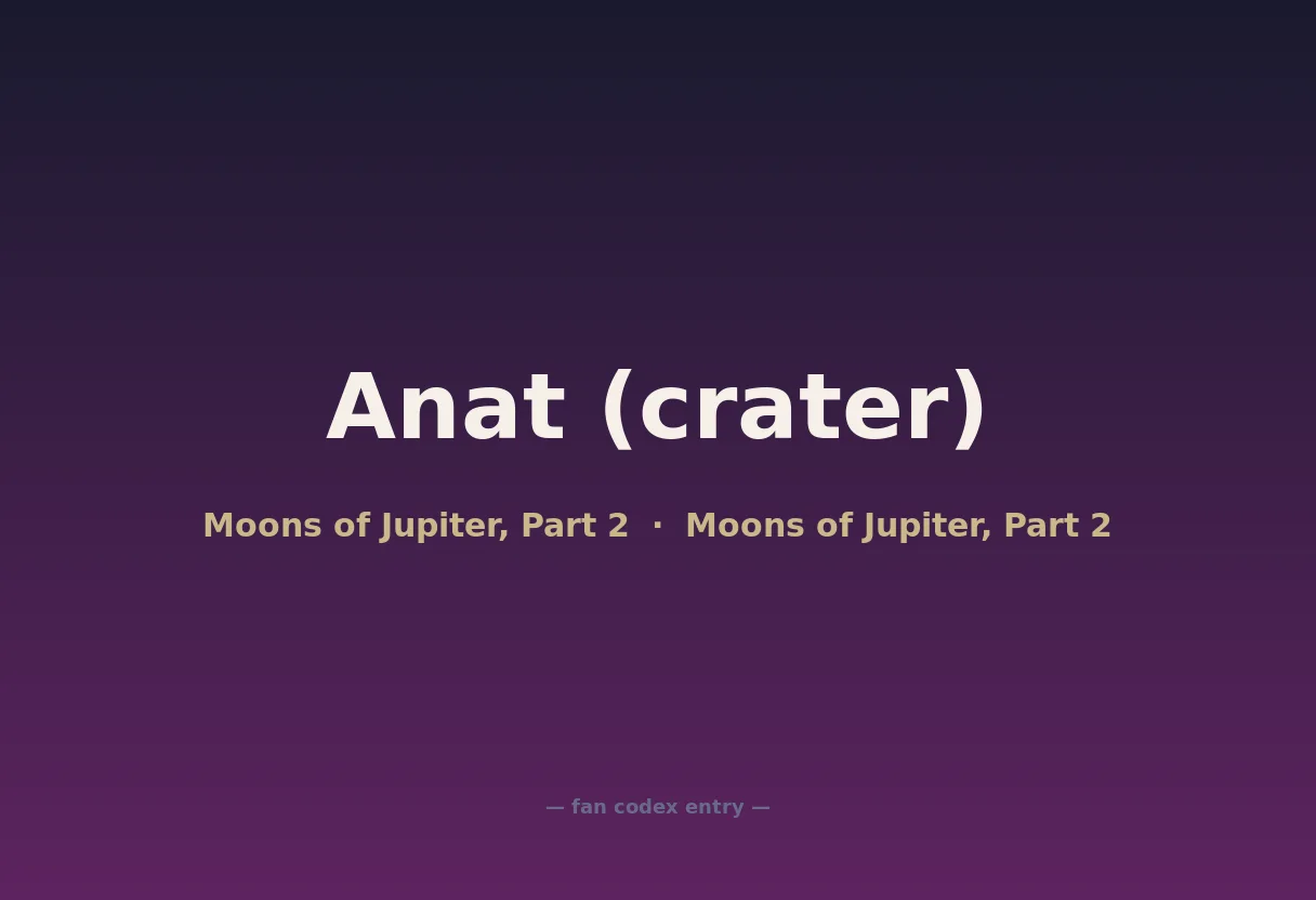 Anat (crater)