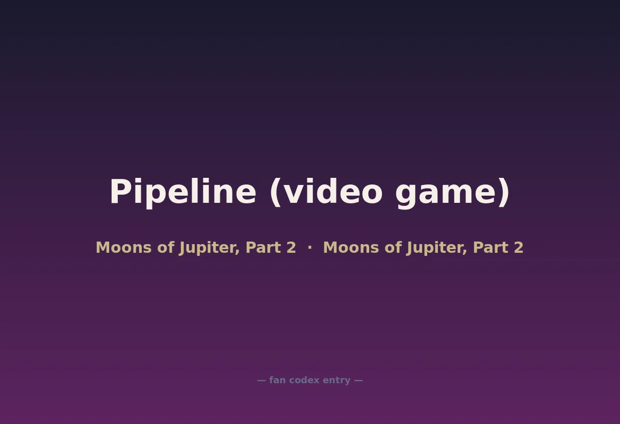 Pipeline (video game)