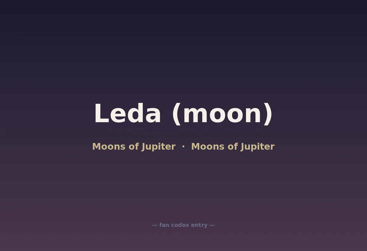 Leda (moon)