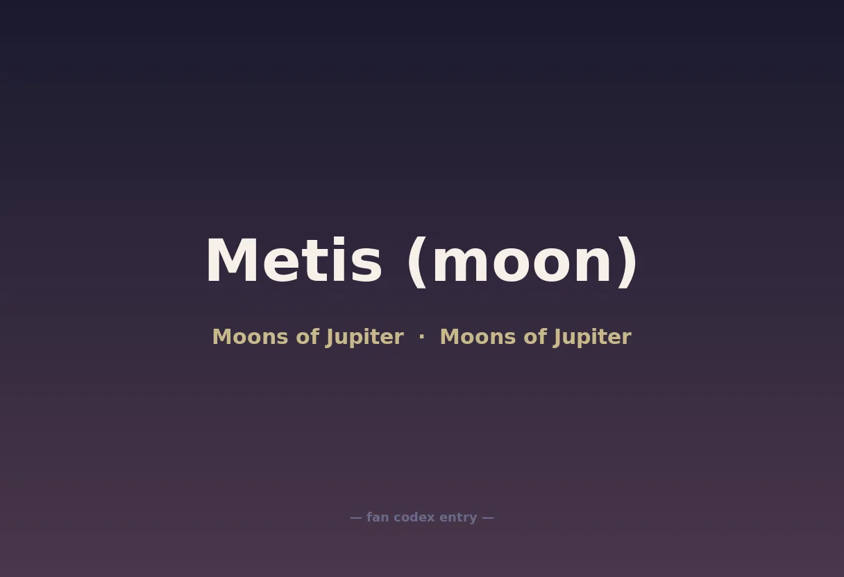Metis (moon)