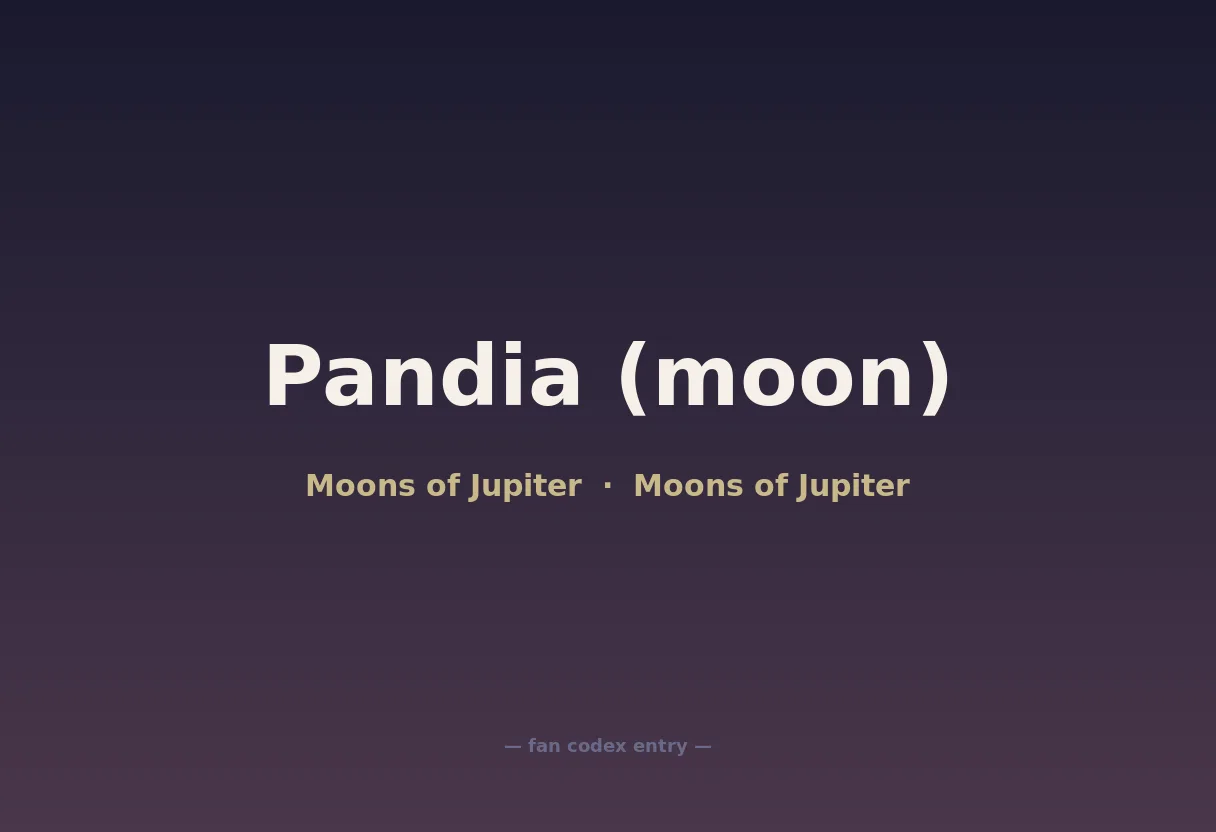 Pandia (moon)