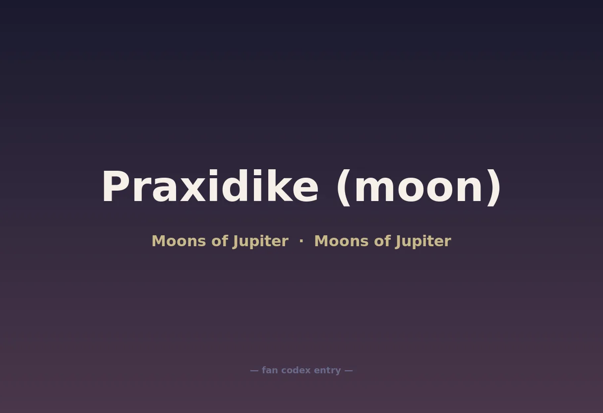 Praxidike (moon)
