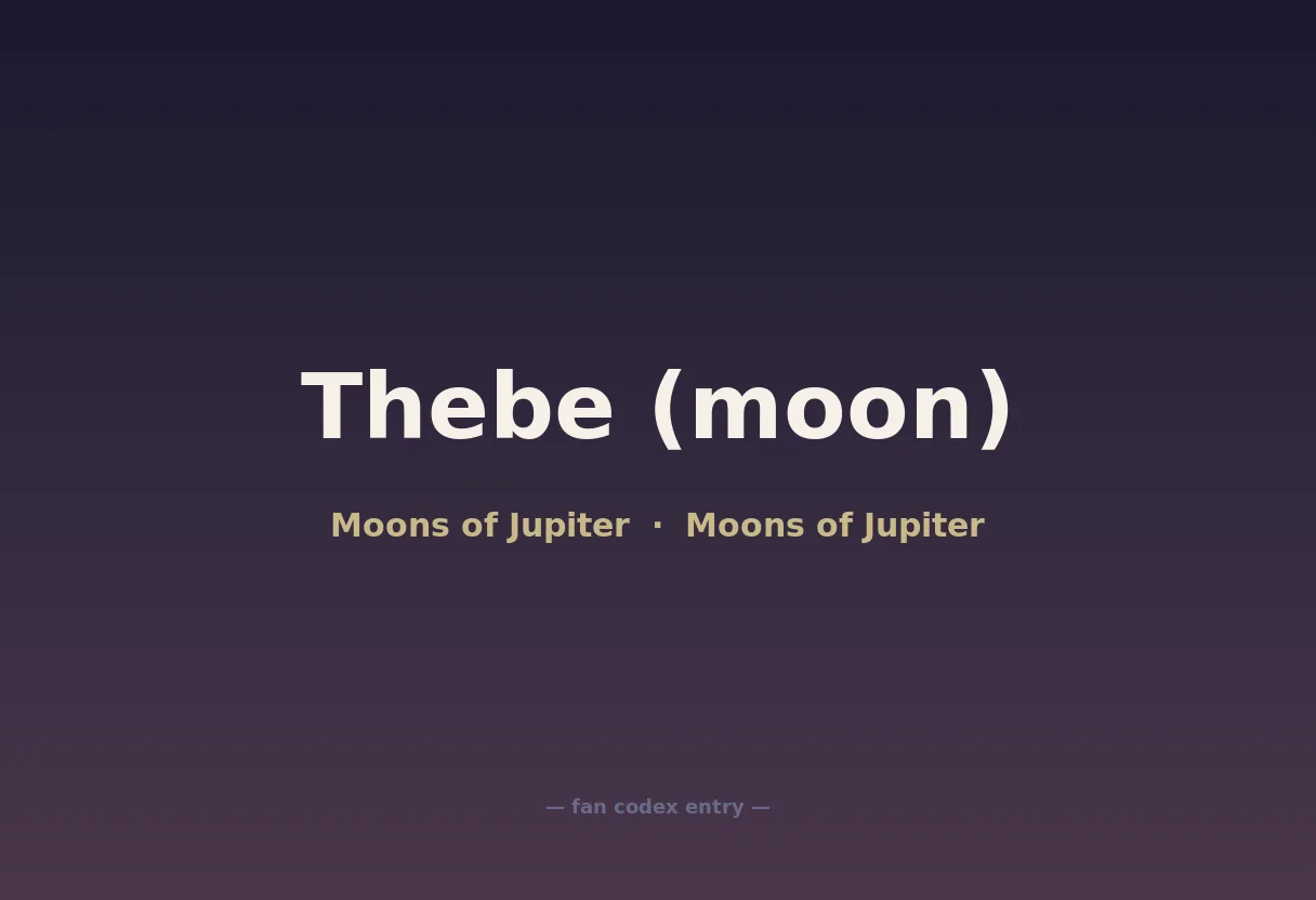 Thebe (moon)