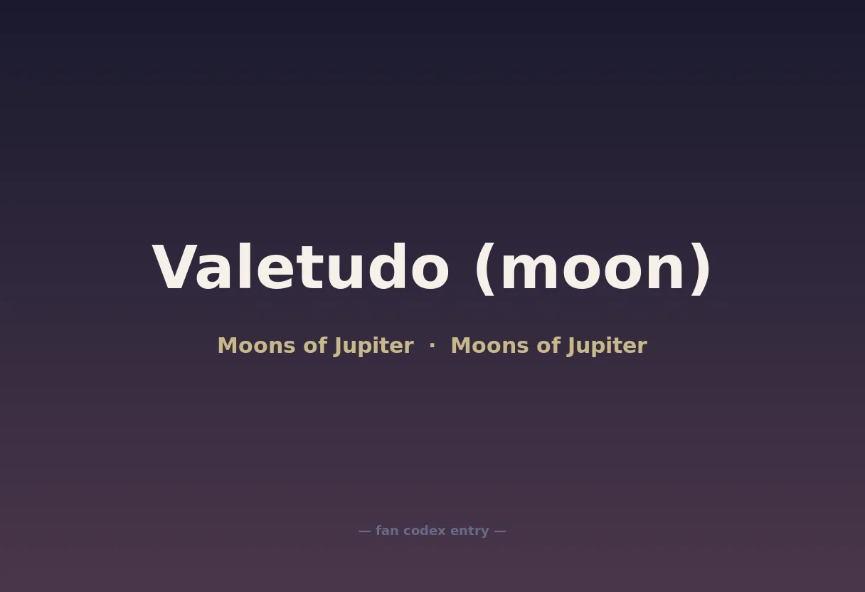 Valetudo (moon)