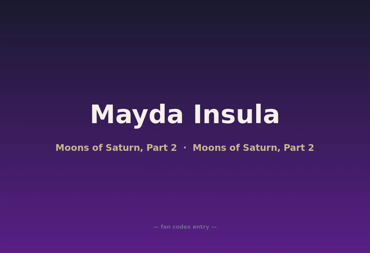 Mayda Insula