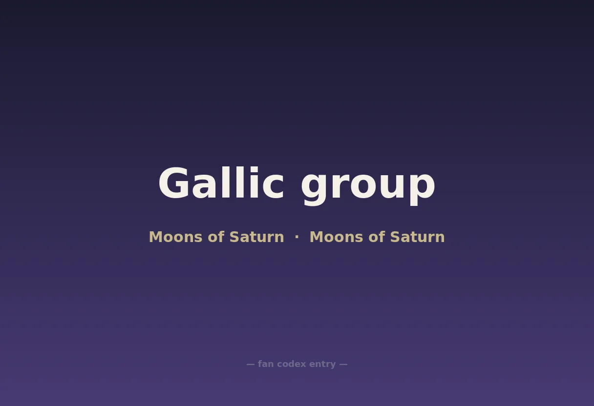 Gallic group