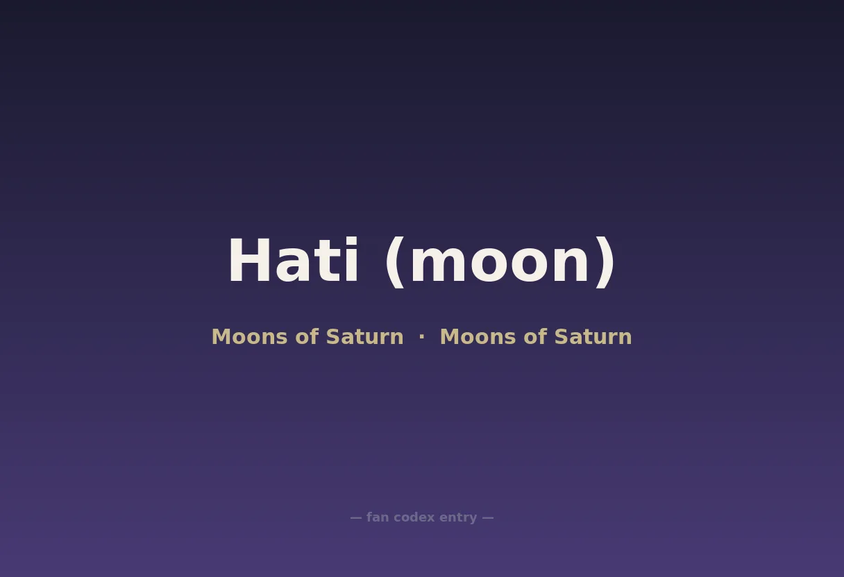 Hati (moon)