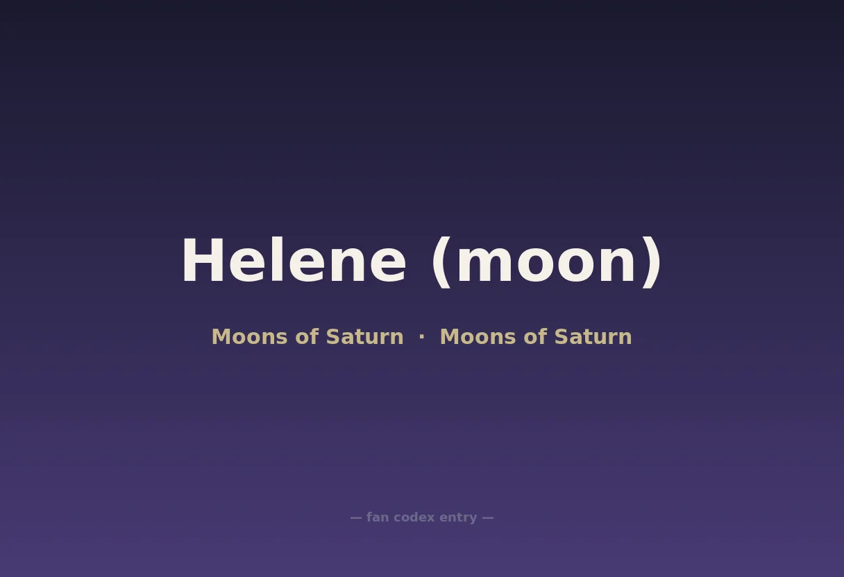 Helene (moon)
