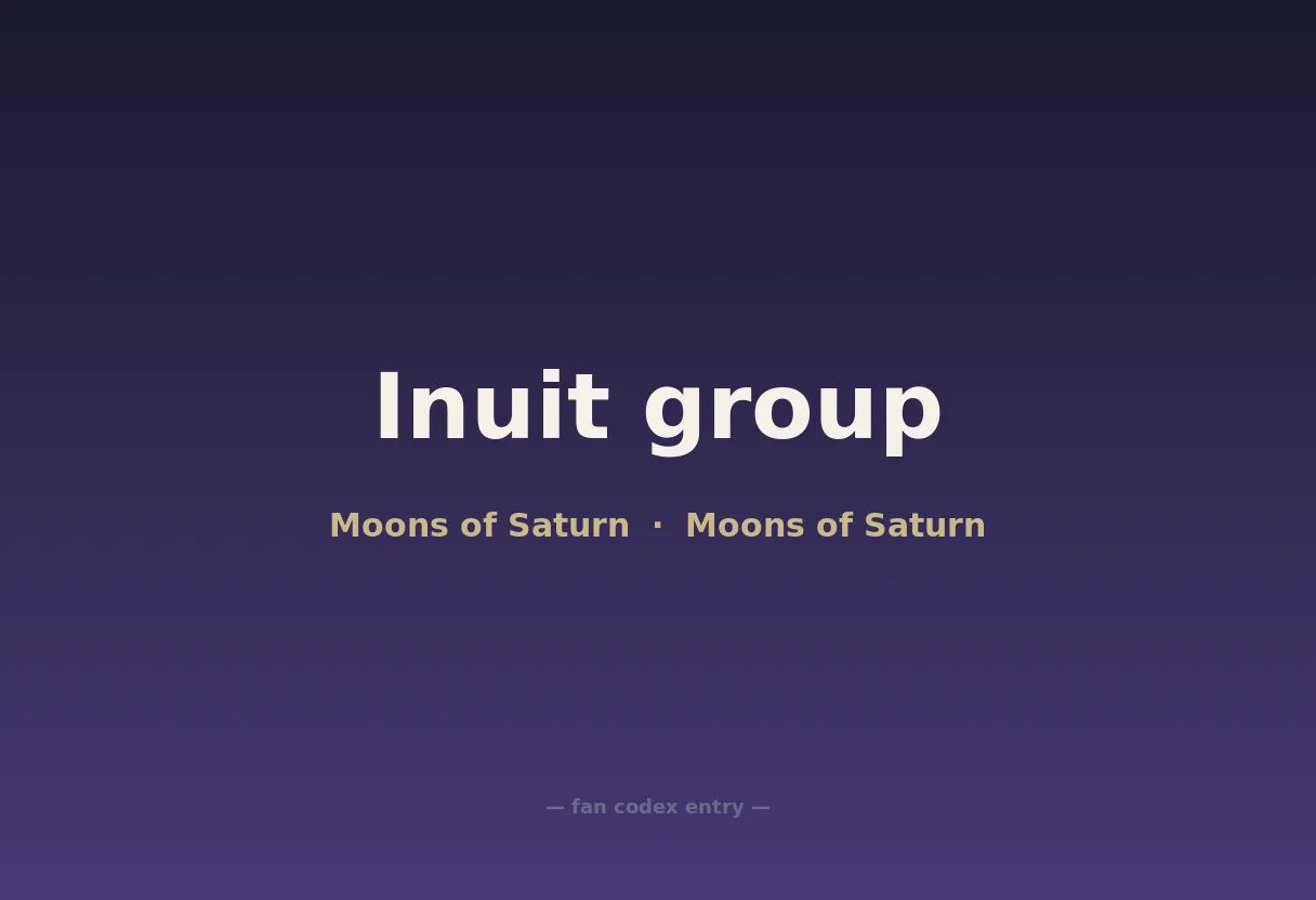 Inuit group