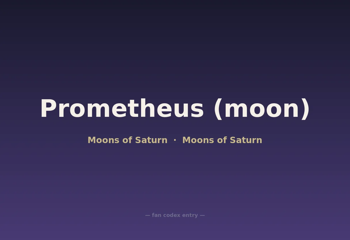 Prometheus (moon)