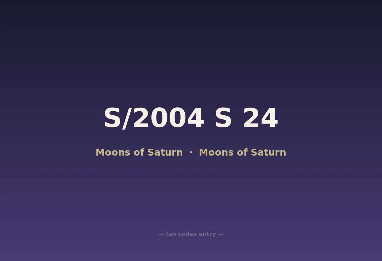 S/2004 S 24
