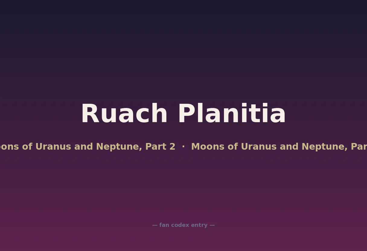 Ruach Planitia