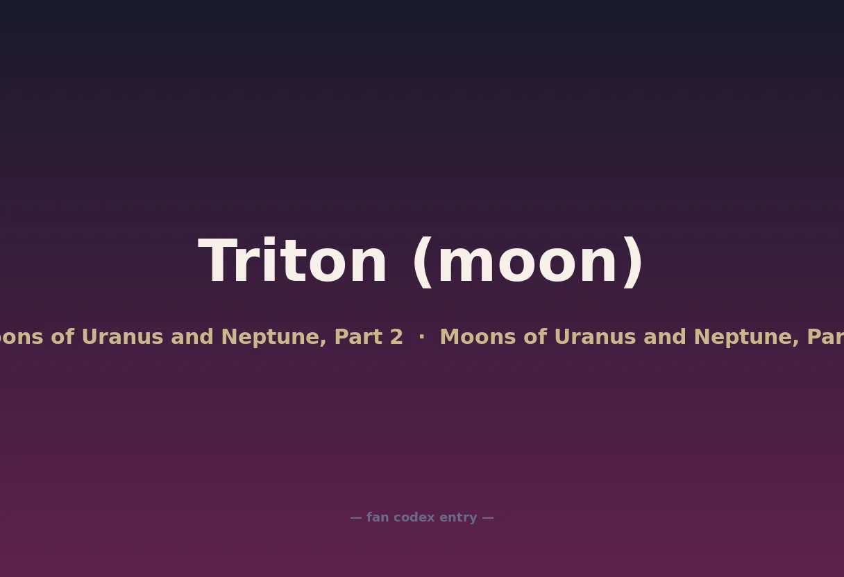 Triton (moon)