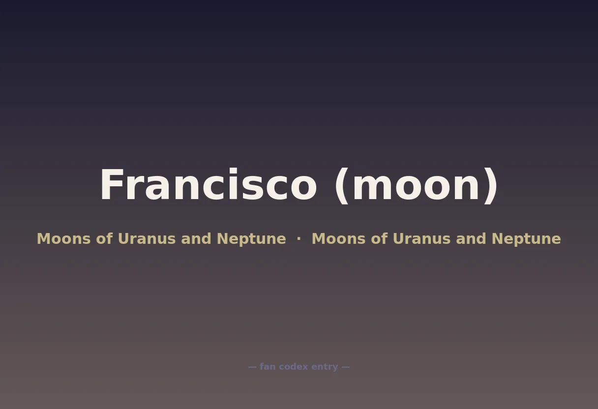 Francisco (moon)