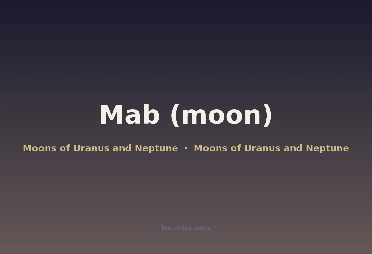Mab (moon)