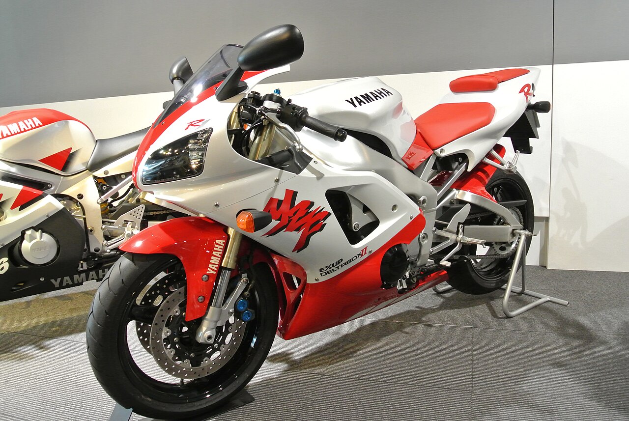 Yamaha YZF-R1 in the Yamaha Communication Plaza