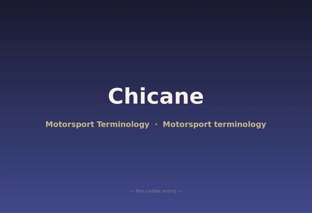 Chicane