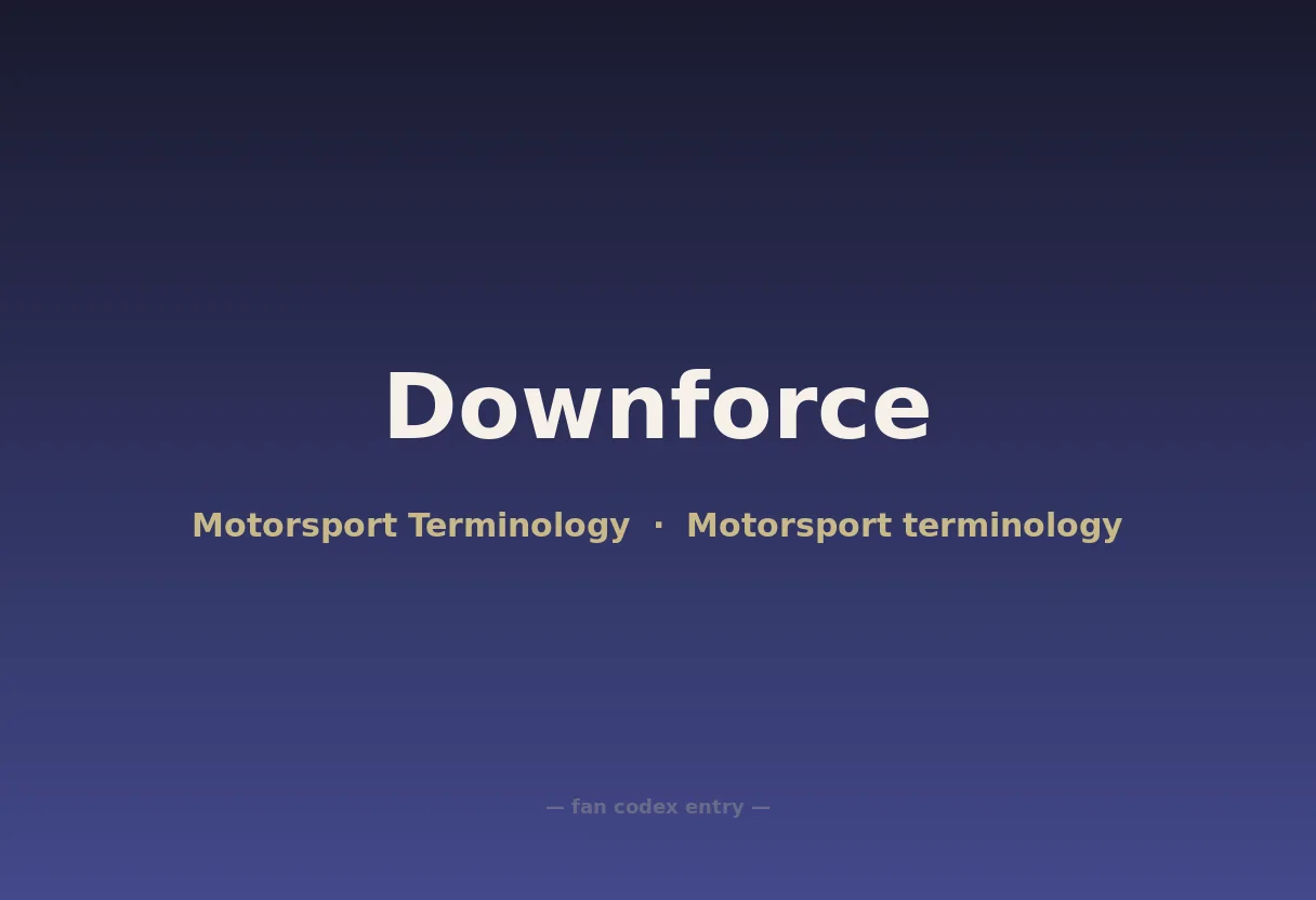 Downforce