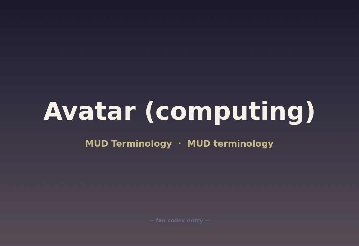 Avatar (computing)