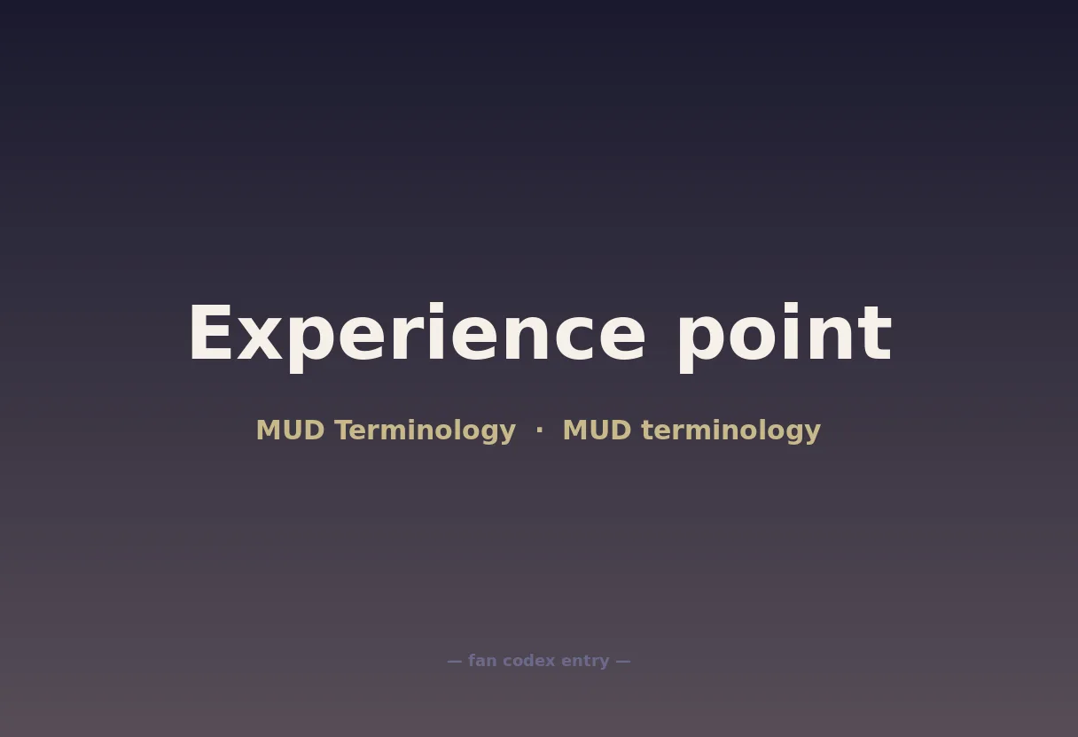 Experience point
