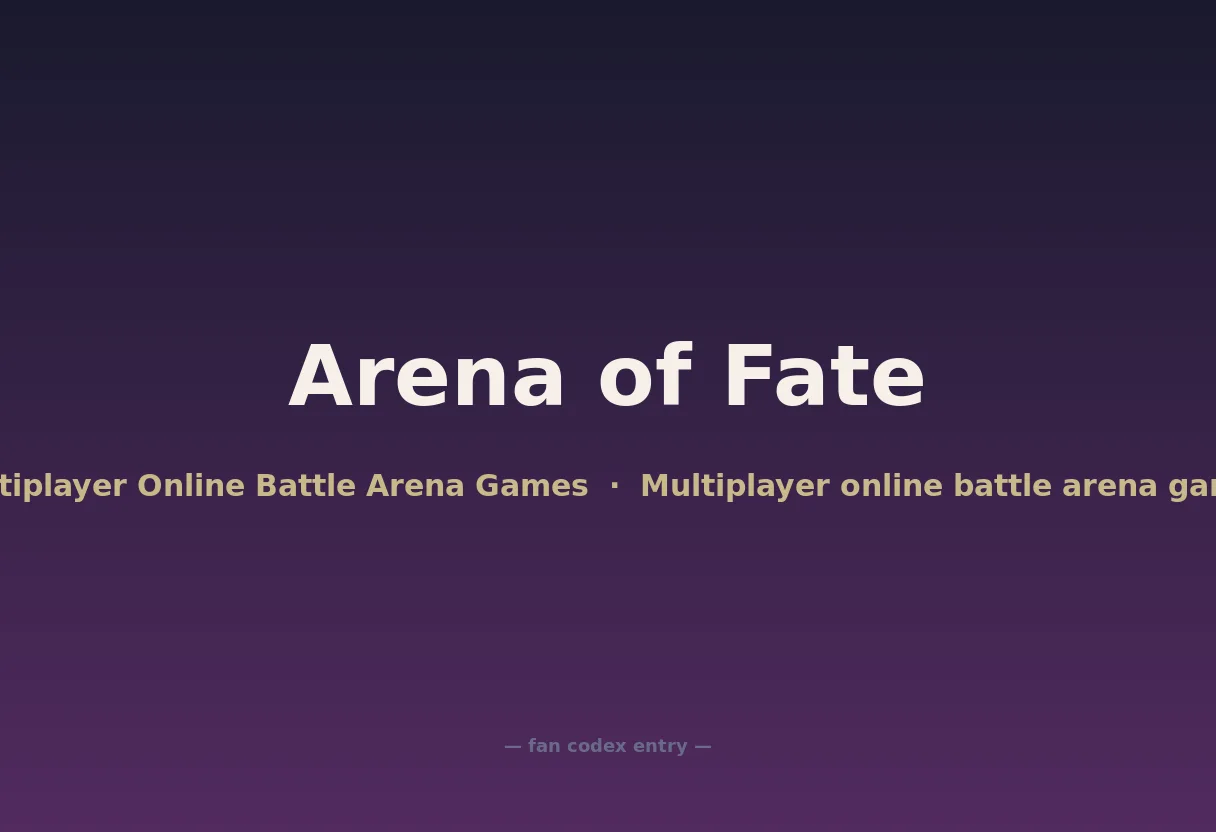 Arena of Fate