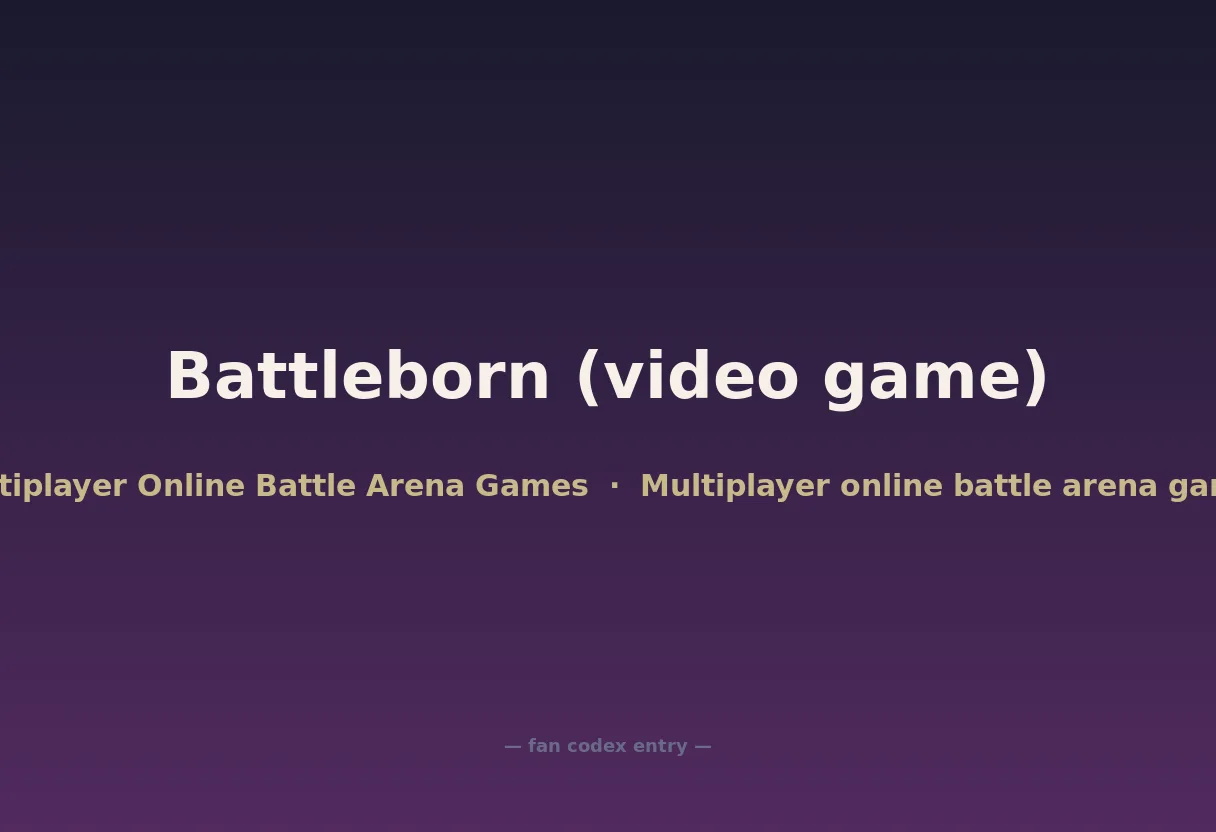 Battleborn (video game)