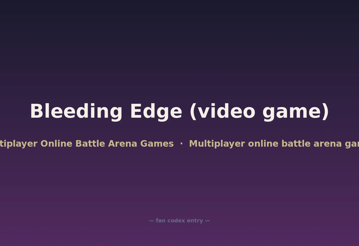 Bleeding Edge (video game)