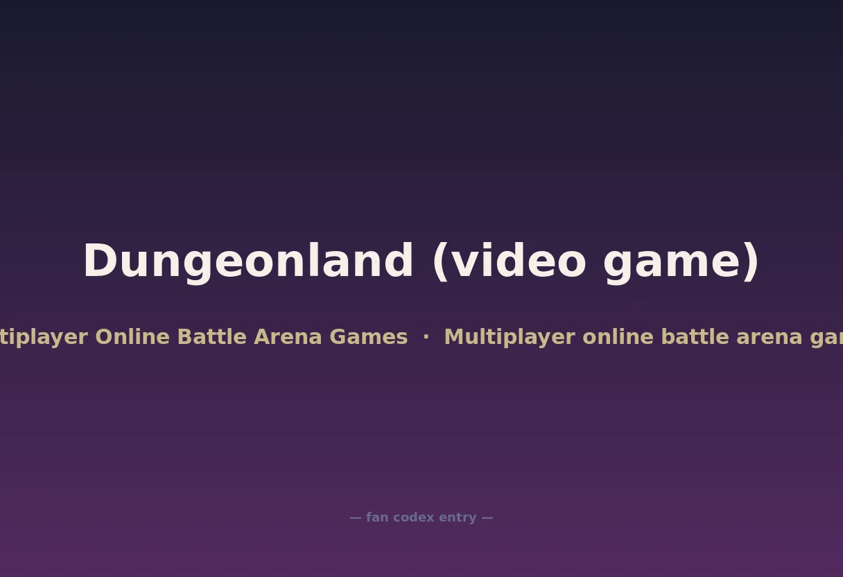 Dungeonland (video game)
