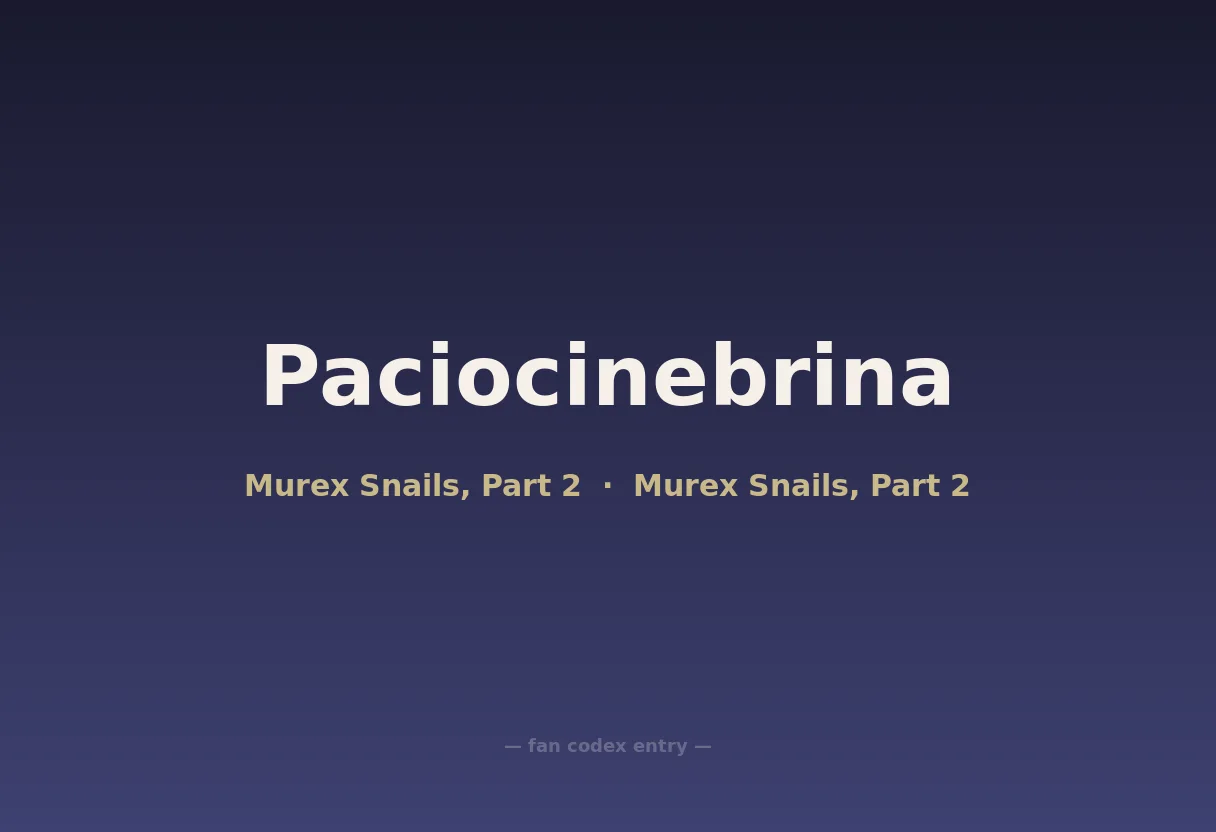 Paciocinebrina