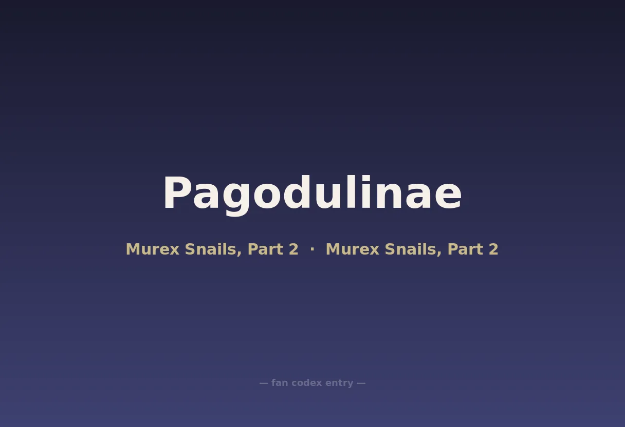 Pagodulinae