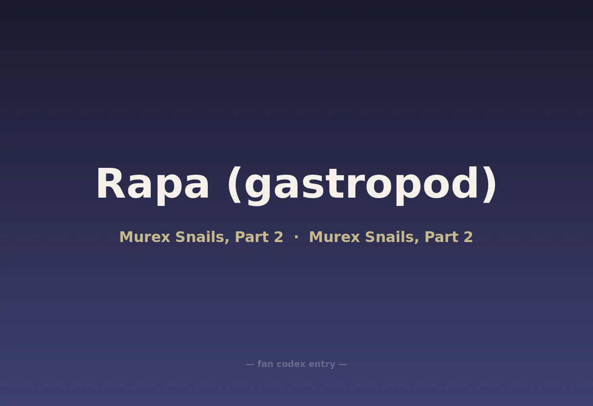 Rapa (gastropod)