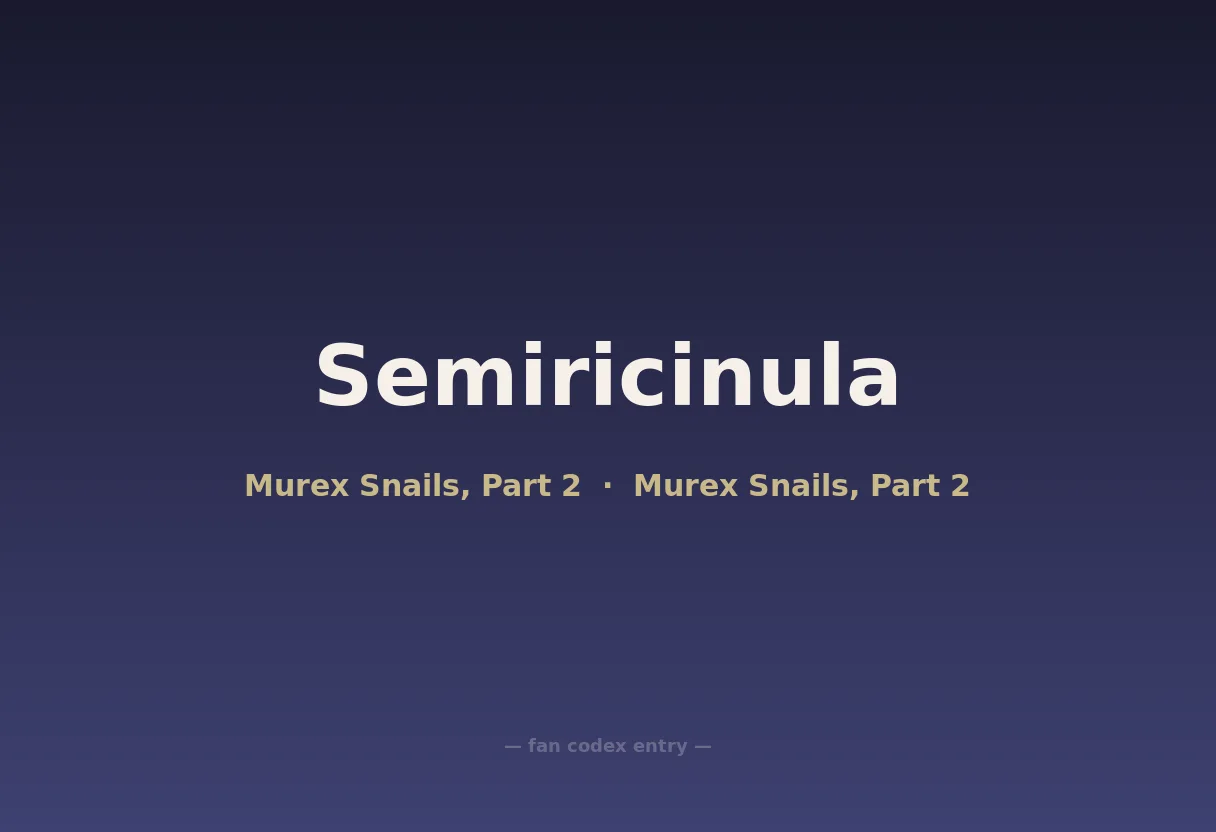 Semiricinula