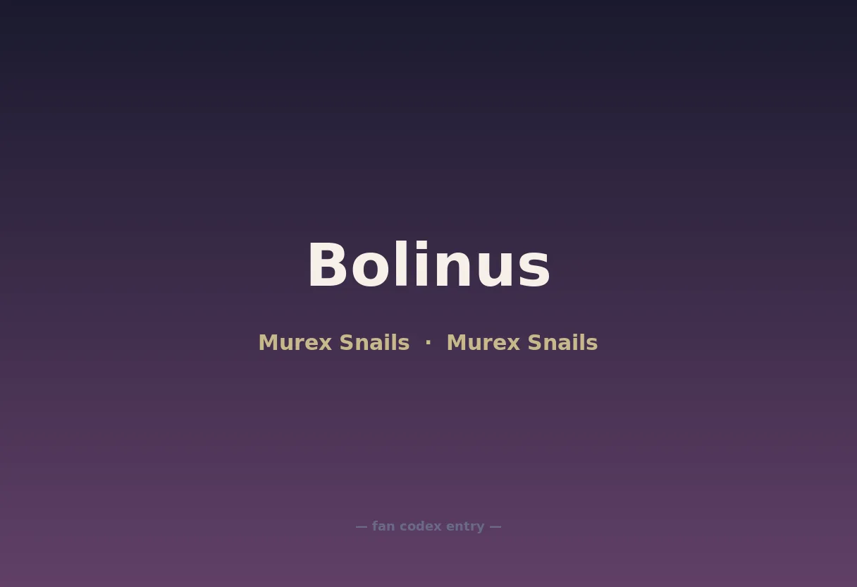 Bolinus
