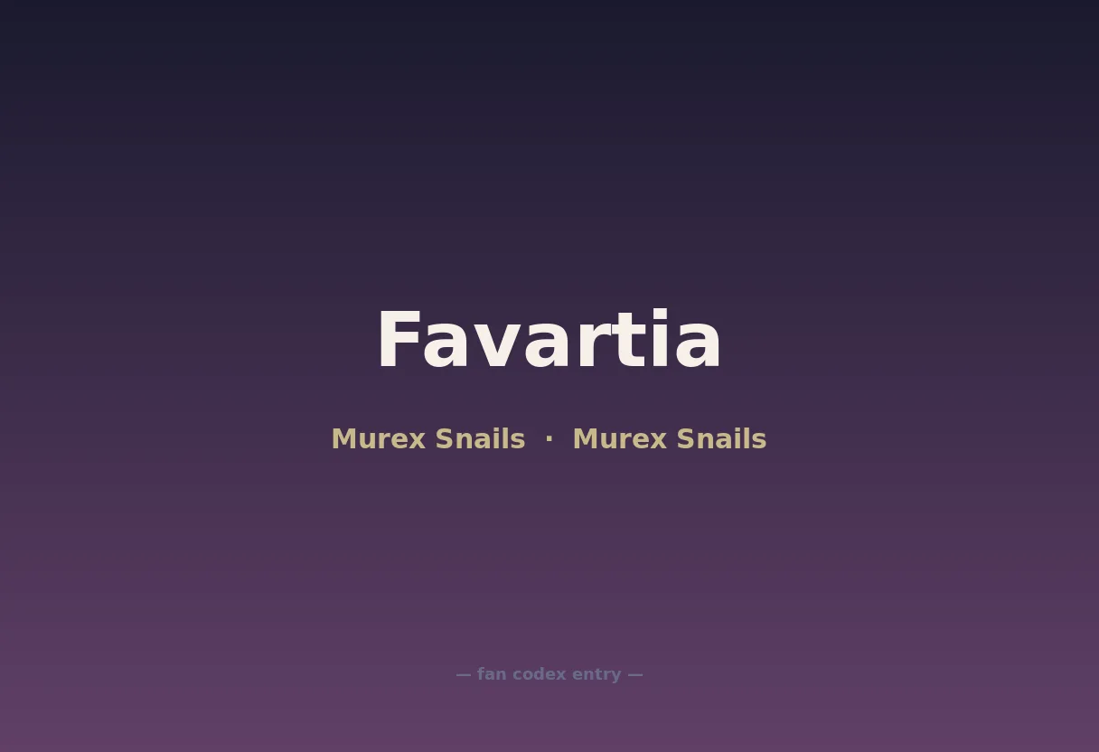 Favartia
