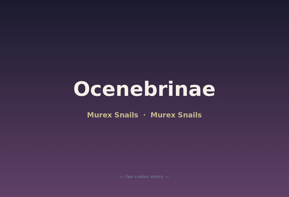 Ocenebrinae