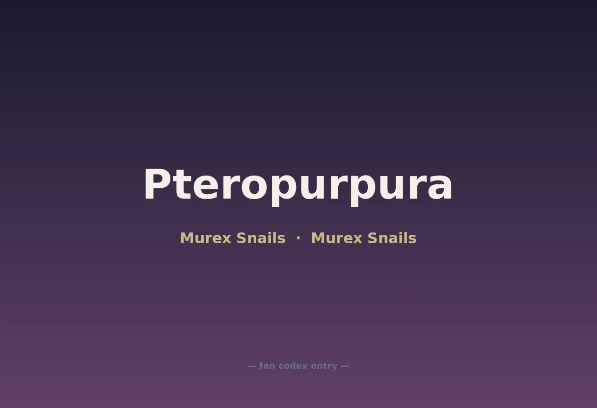 Pteropurpura