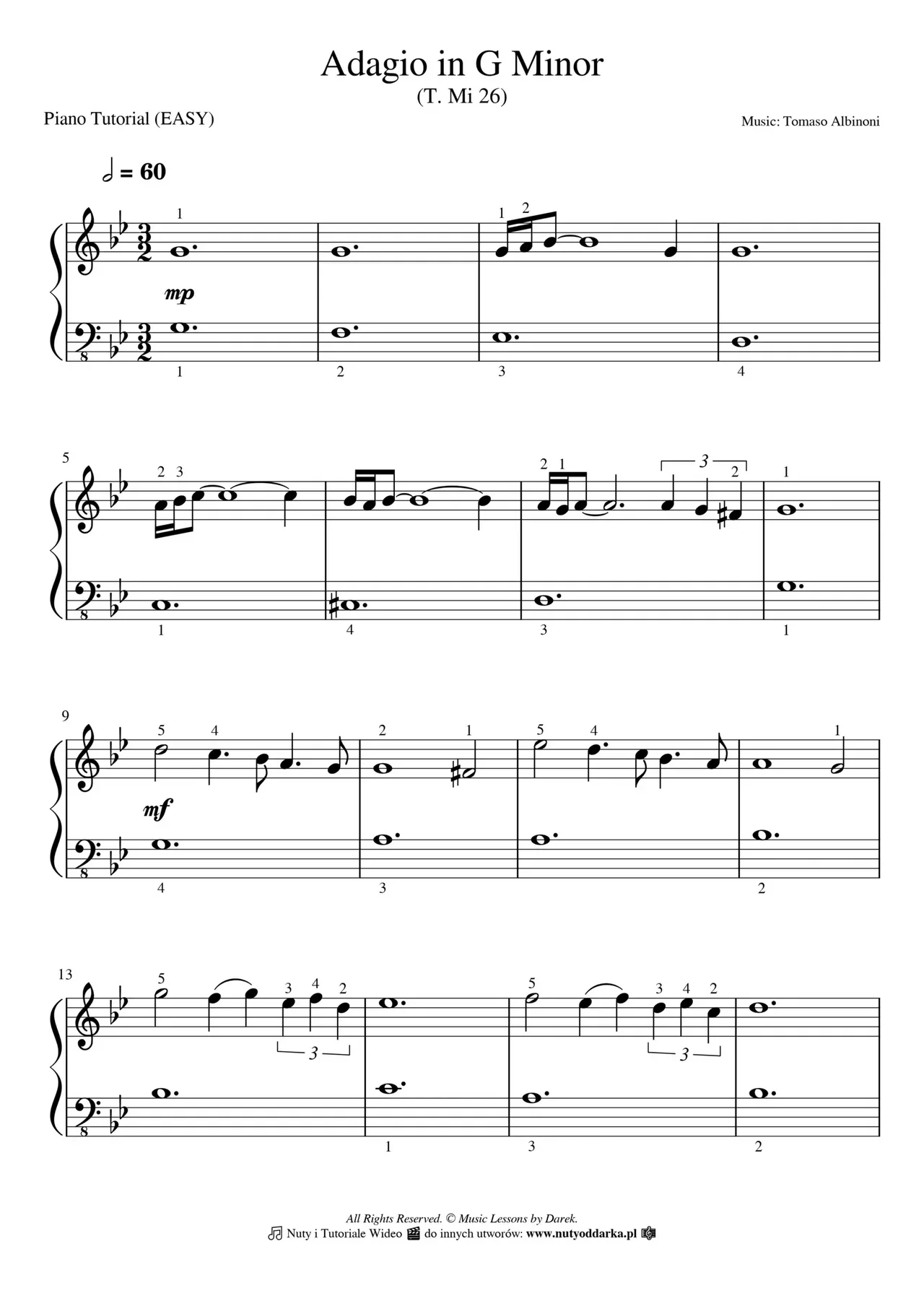 Adagio in G minor